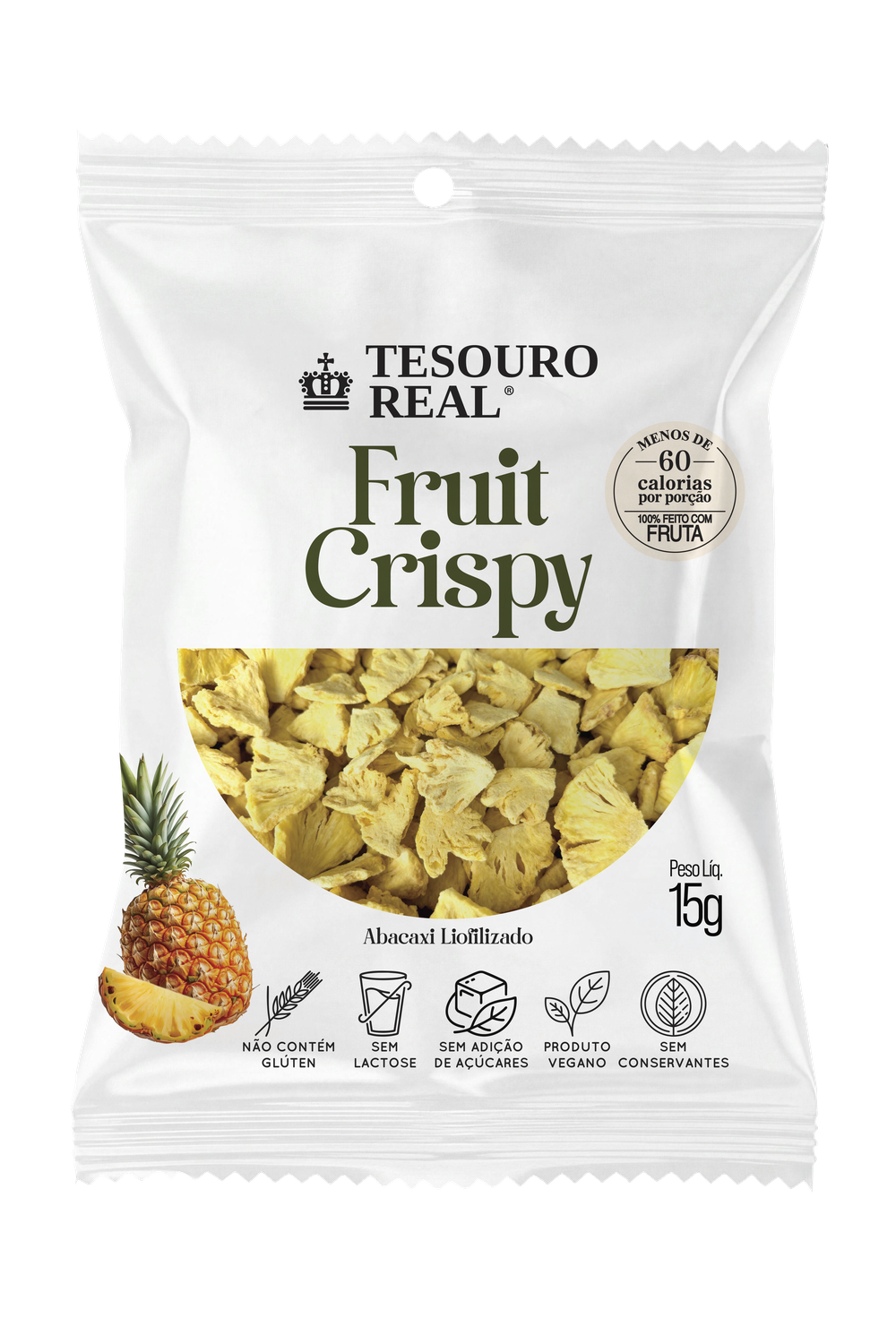 Fruit Crispy Abacaxi
