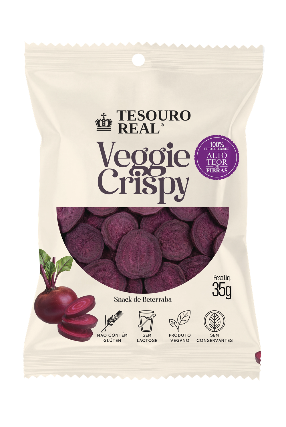 Veggie Crispy Beterraba