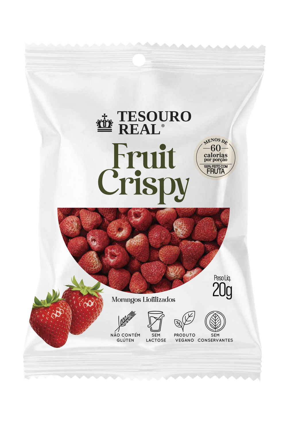 Fruit Crispy Morango