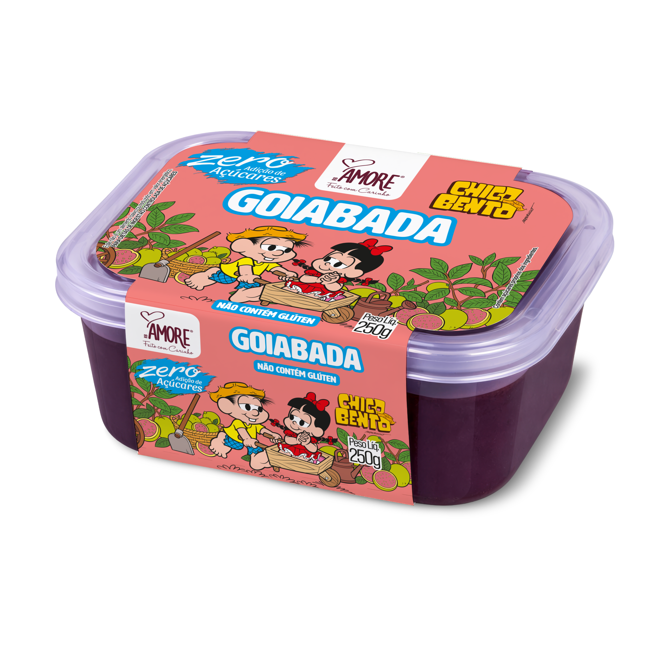 Goiabada de Corte Zero Bandejado RB Amore 250g