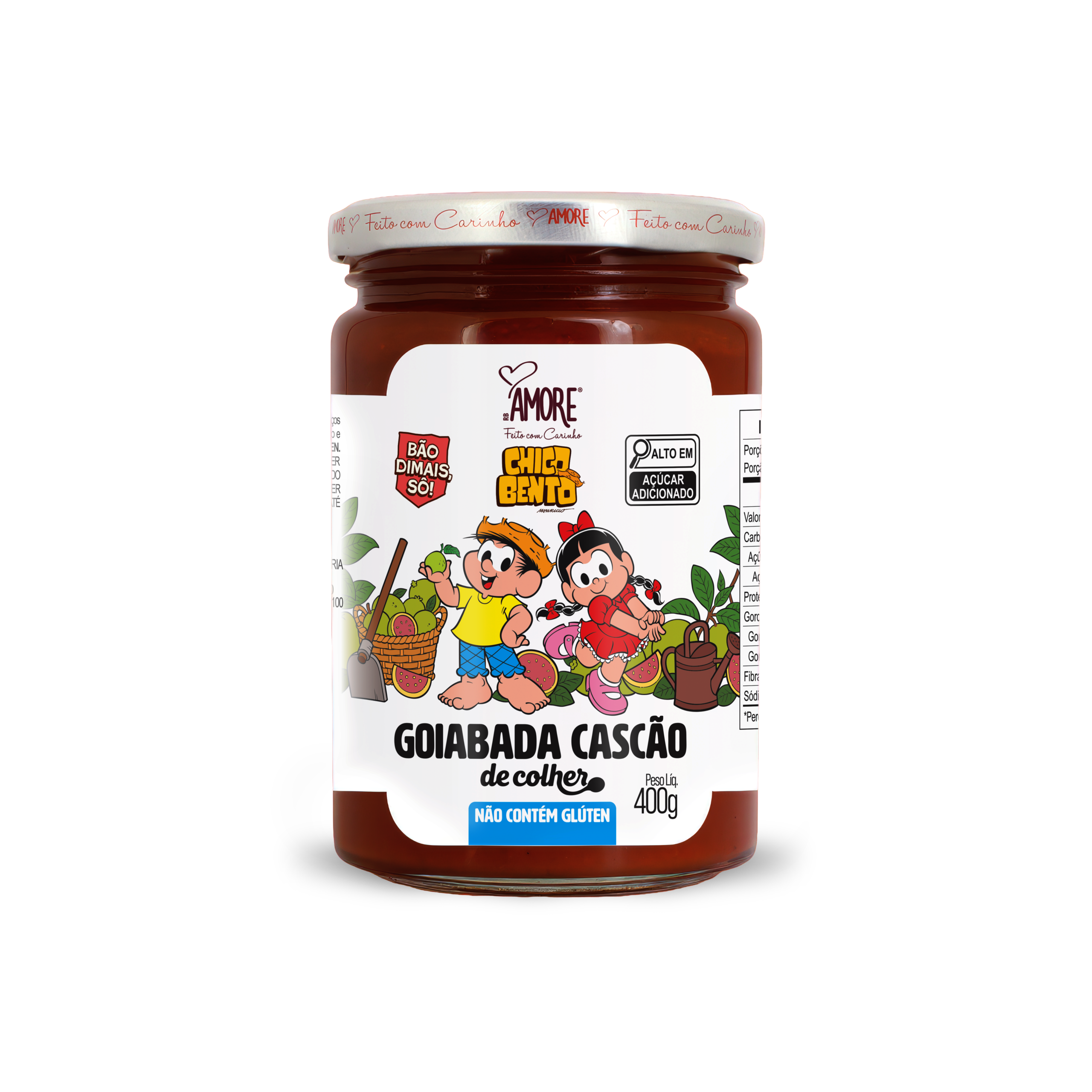 Goiabada Cremosa Cascão de Colher Premium RB Amore 400g