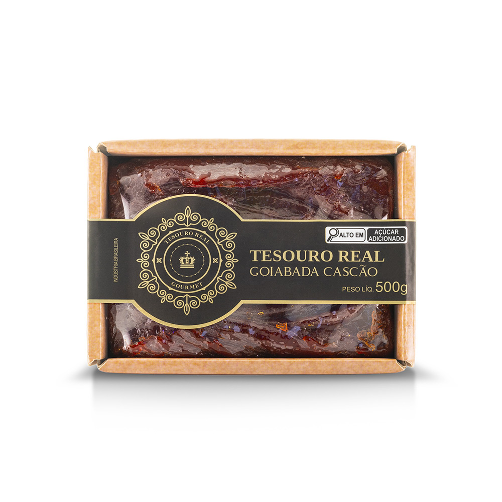 Goiabada Cascão de Corte Artesanal Tesouro Real 500g