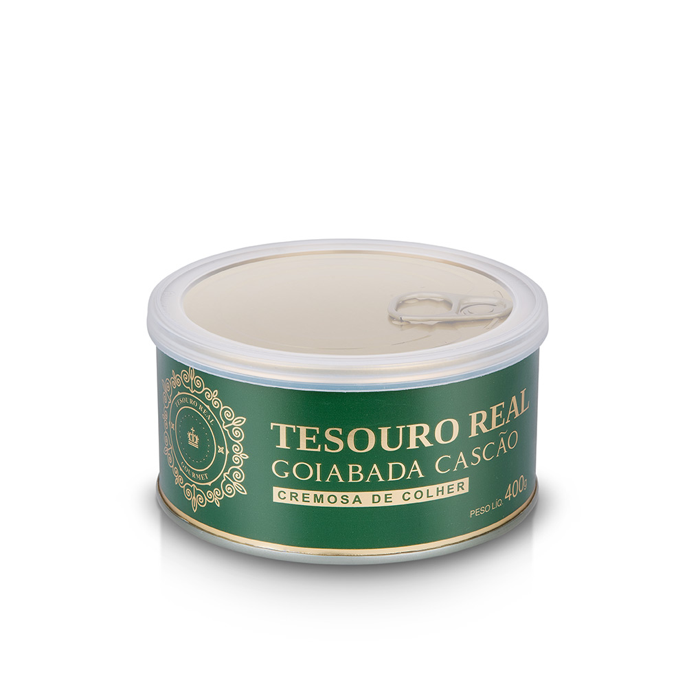 Goiabada Cascão Cremosa em Lata Tesouro Real 400g