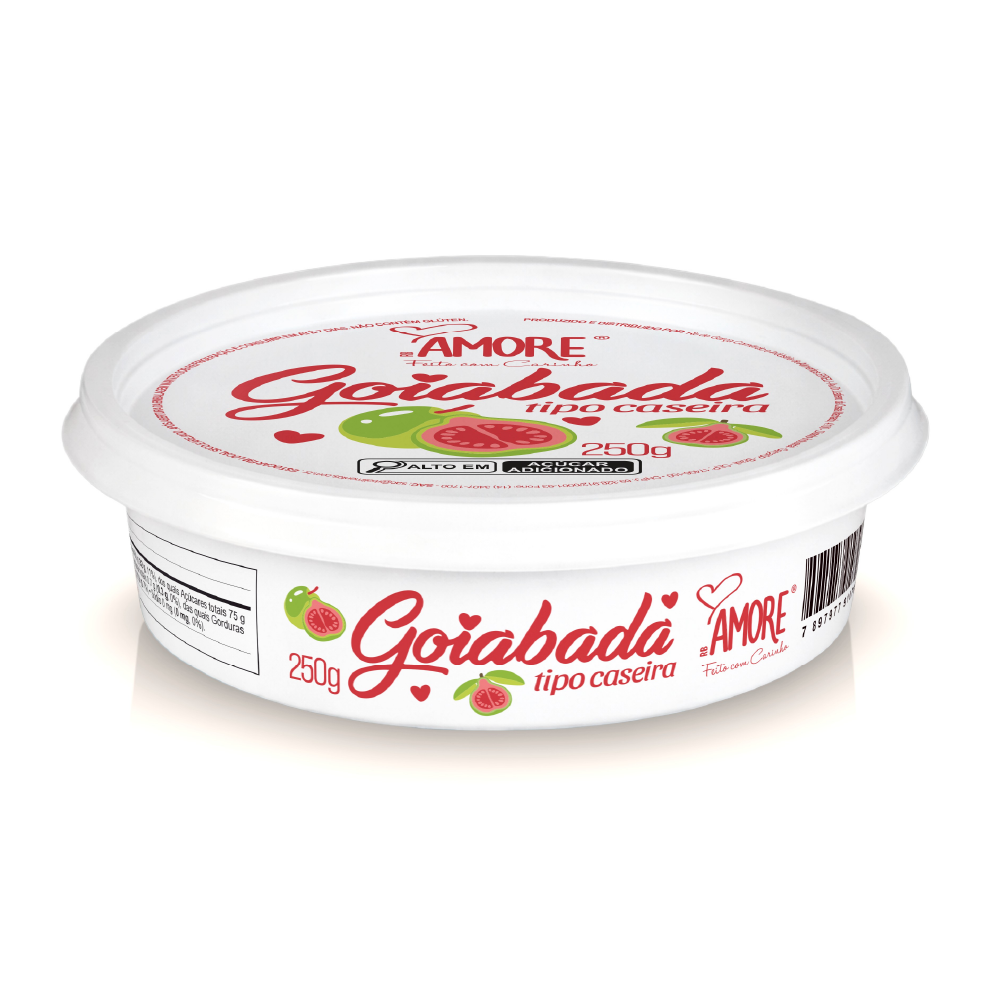 Goiabada Lisa de Corte Poli RB Amore 250g