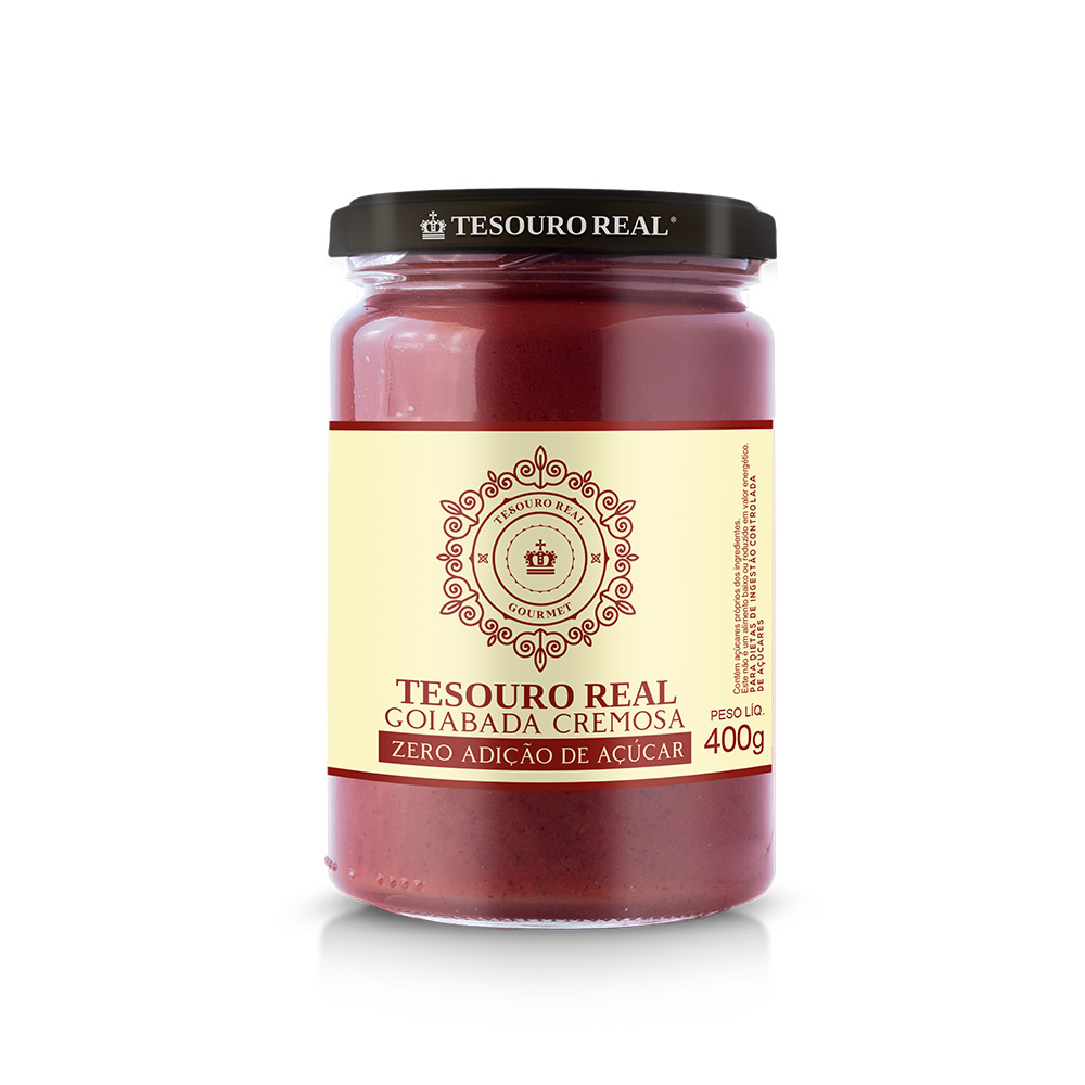 Goiabada Cremosa Zero Tesouro Real 400g