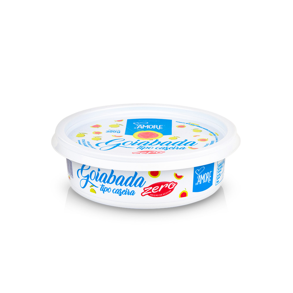 Goiabada Lisa de Corte Zero Poli RB Amore 300g