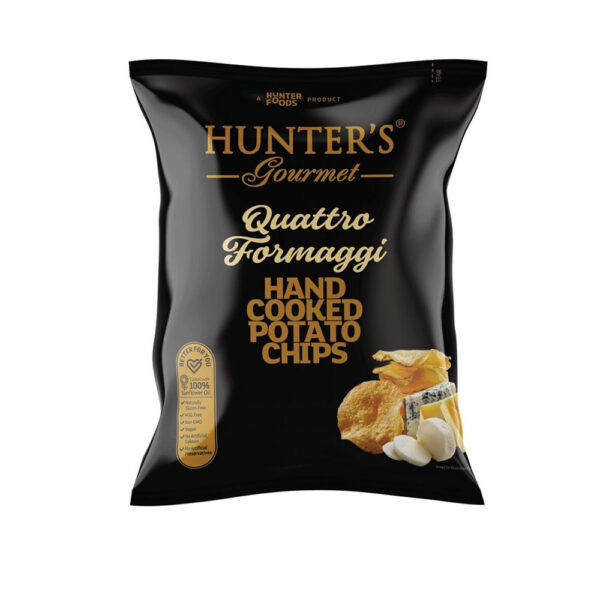 Hunders Food Hunters Gourmet Quatro Queijos 125g – RB Alimentos