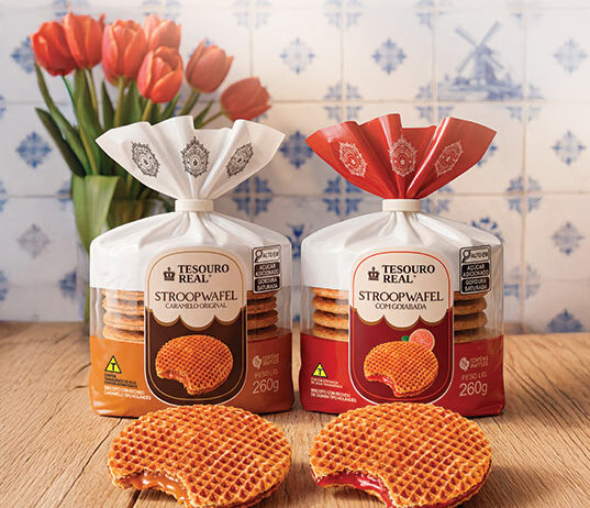 A Tesouro Real lança sua linha de Stroopwafel nas versões tradicional e com recheio exclusivo de goiabada, unindo tradição e sabor brasileiro.