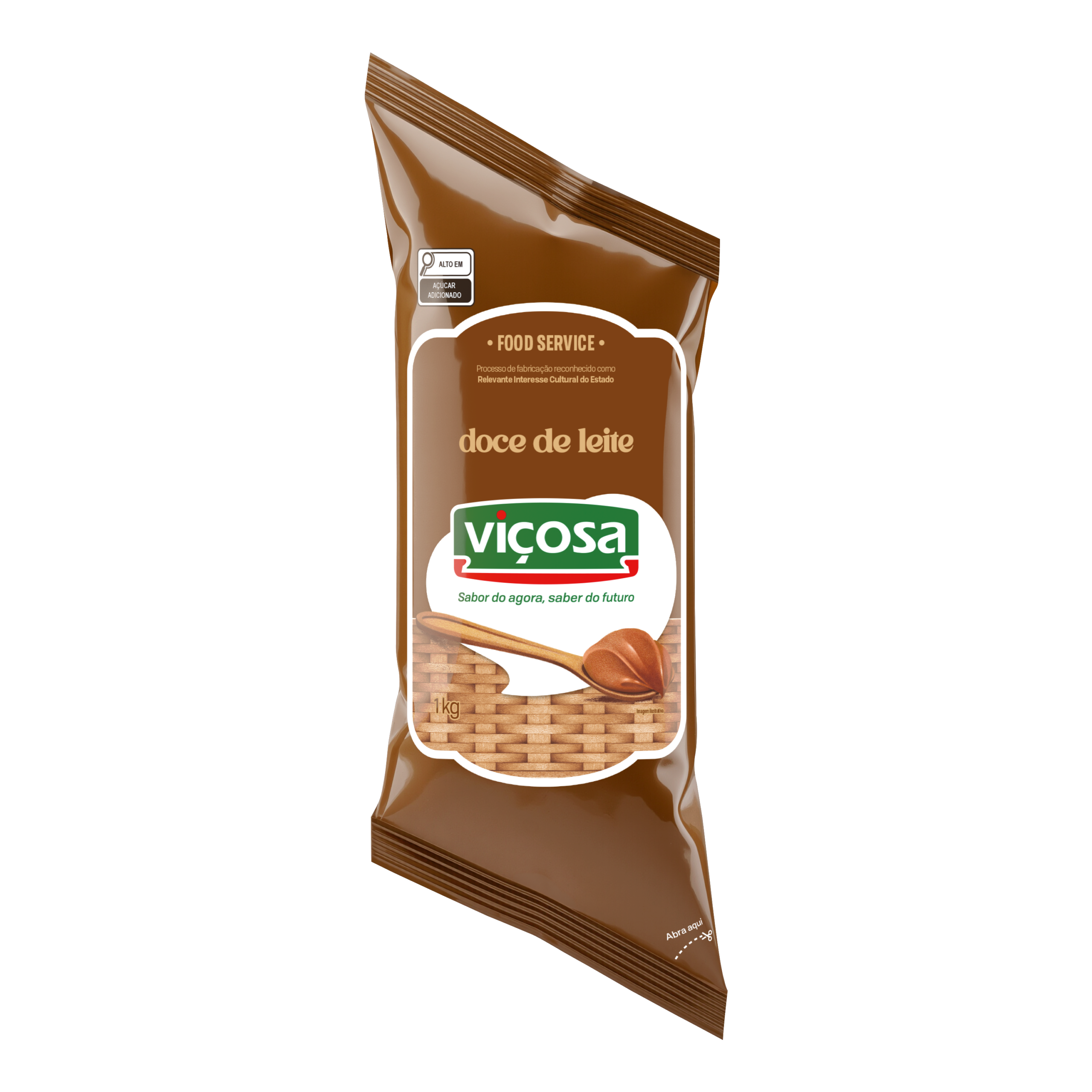 A tradição e o sabor do Doce de Leite Viçosa agora na prática bisnaga de 1 kg! Ideal para quem trabalha com confeitaria, panificação, sobremesas e diversas aplicações, oferecendo mais praticidade, rendimento, economia e controle na hora de aplicar.
